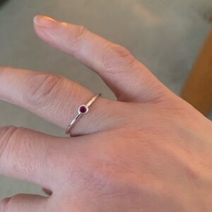 January Birthstone Ring